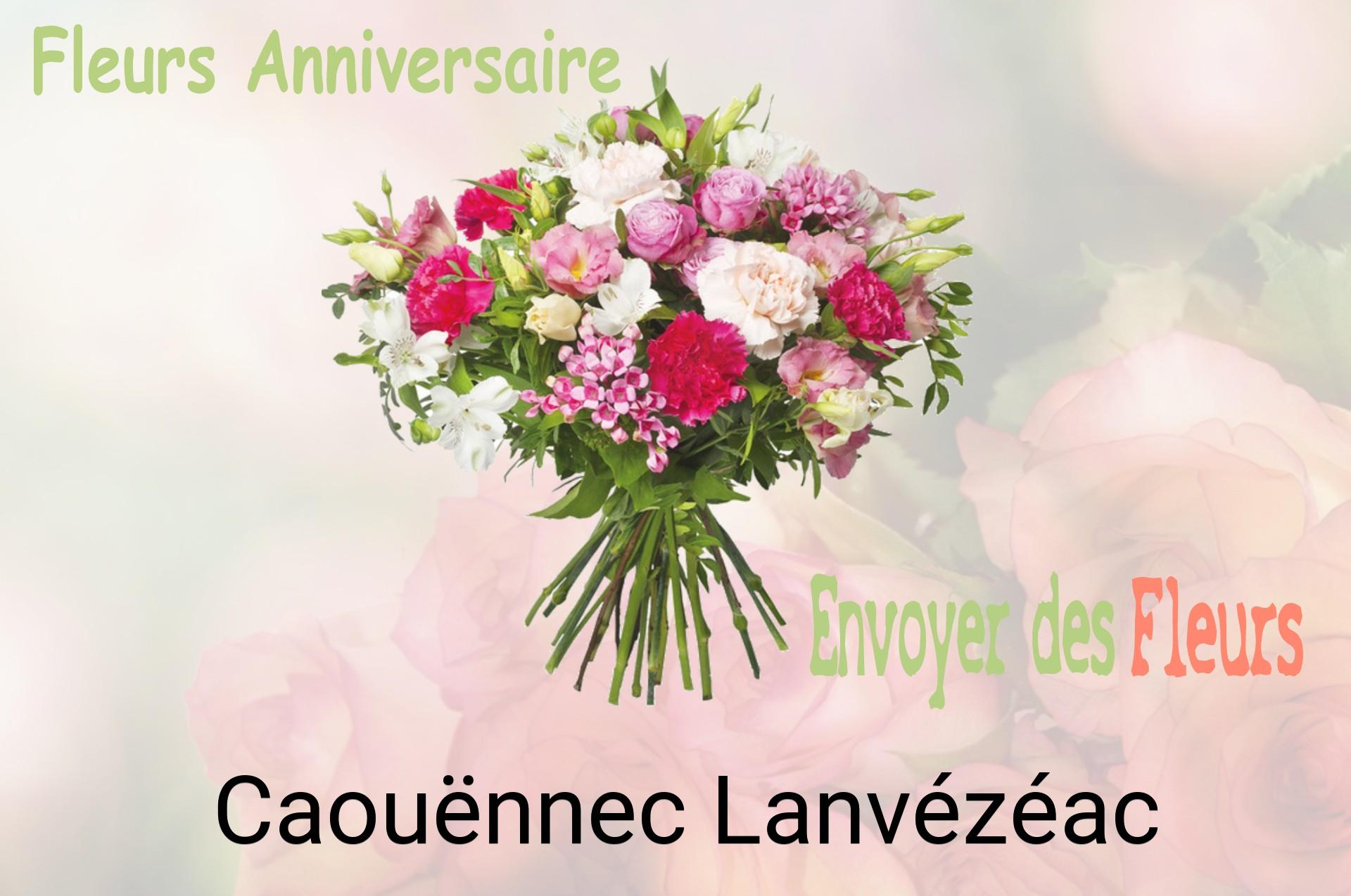 Bouquet de fleurs d’anniversaire livré à Caouënnec-Lanvézéac